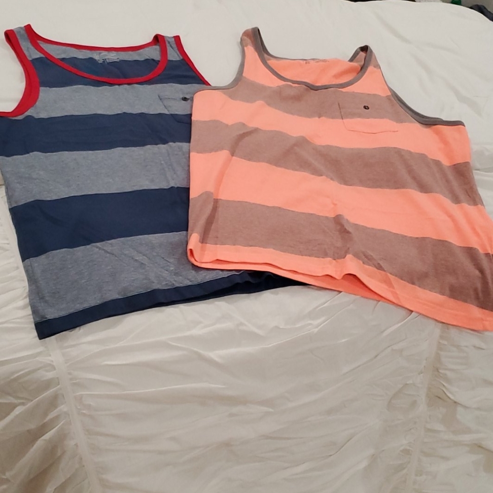 Two pocket tank tops